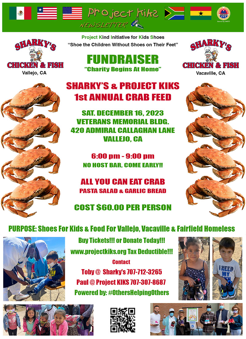 KIKS Crab Feed Flyer