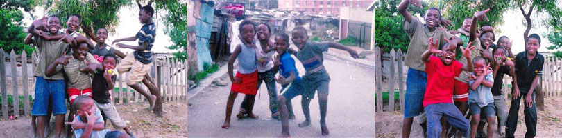 Children in Soweto, South Africa